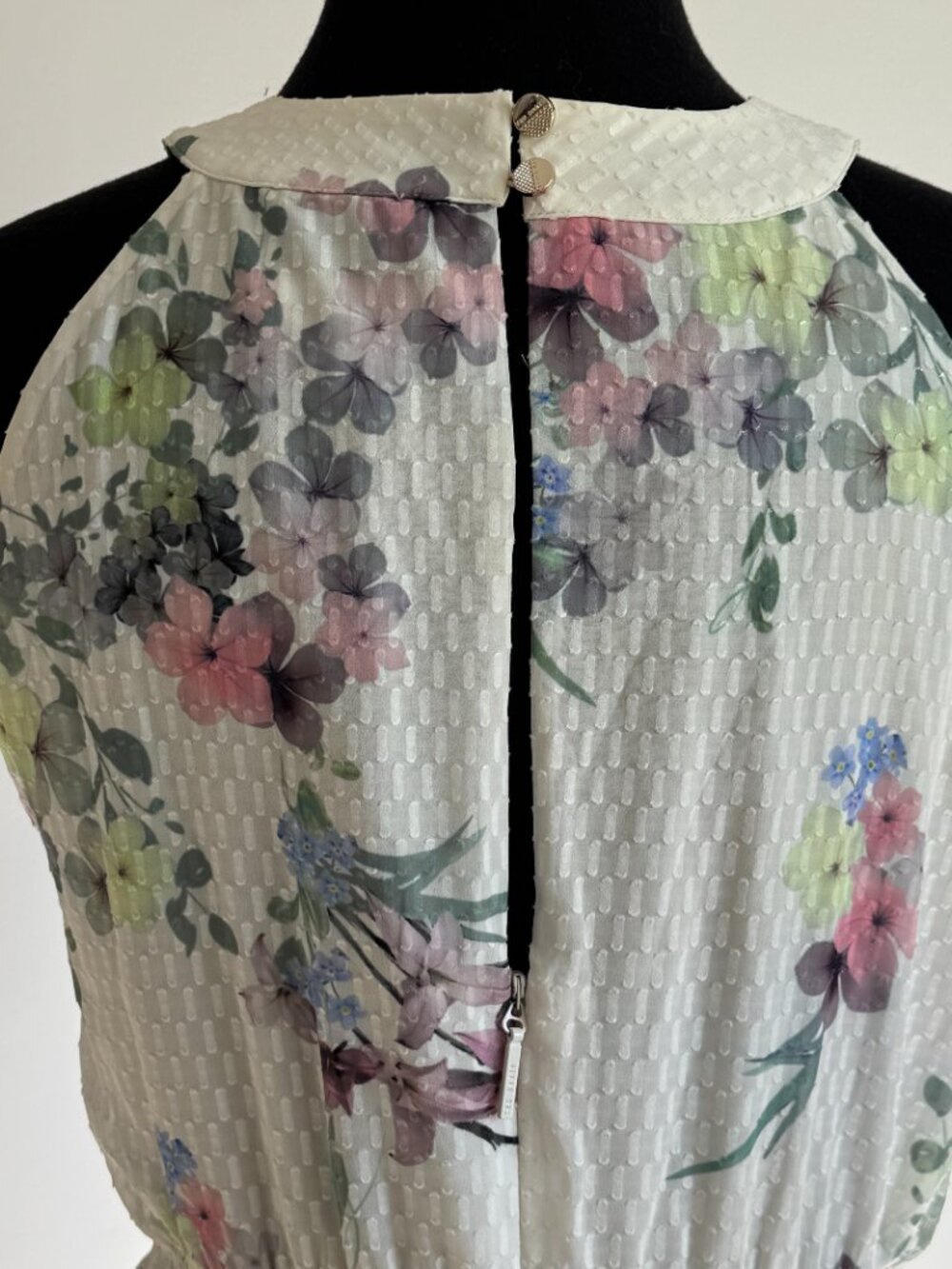 Ted Baker London Floral Tiered Midi Dress - Picture 6 of 14